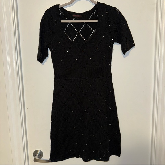 Betsey Johnson - Elegant Black Knit Dress - Picture 8 of 14